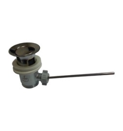 PILETTA C/SALTARELLO LAVABO BIDET D 1 1/4 OTTONE CR