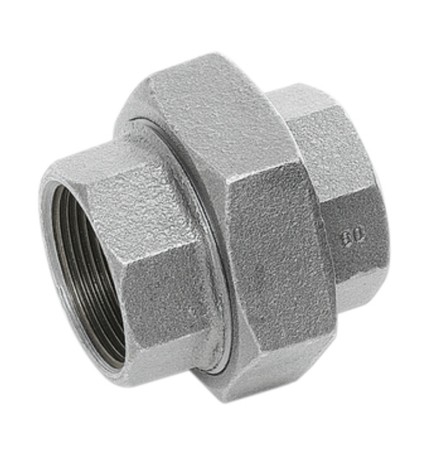 BOCCHETTONE 3 PZ S/S GHISA ZINCATA D 1.1/2 340