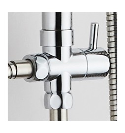 DEVIATORE COLONNA DOCCIA LX-4001 CROMO GROENLANDIA