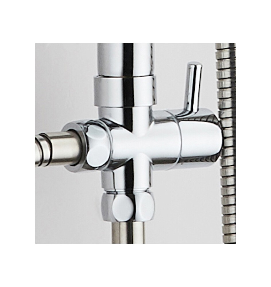 DEVIATORE COLONNA DOCCIA LX-4001 CROMO GROENLANDIA