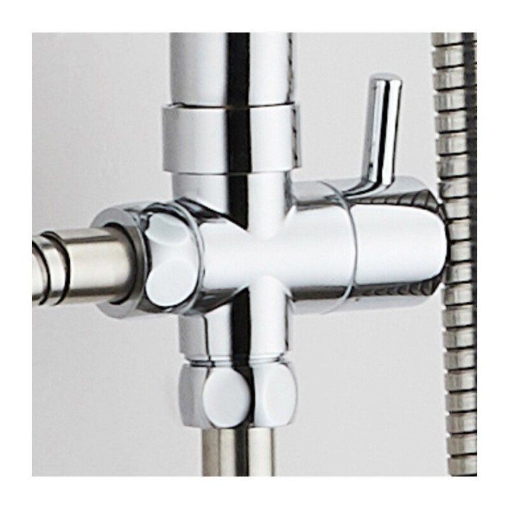 DEVIATORE COLONNA DOCCIA LX-4001 CROMO GROENLANDIA
