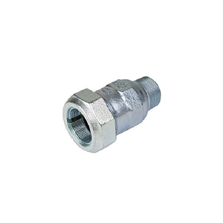 RACCORDO A COMPRESSIONE IN GHISA PER TUBI IN ACCIAIO TIPO A 1"1/4 X 42,4 mm