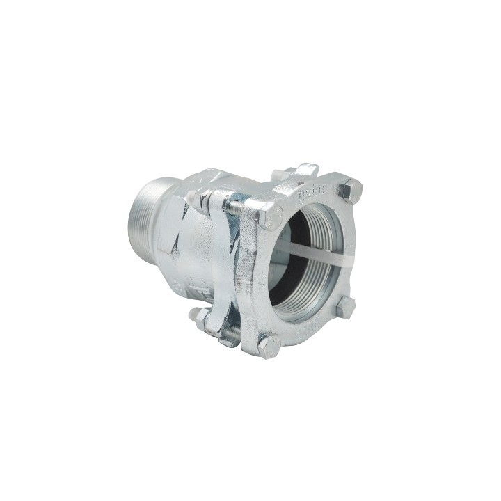 RACCORDO A COMPRESSIONE IN GHISA PER TUBI IN ACCIAIO TIPO AF 2"1/2 X 76,1 mm