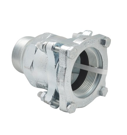 RACCORDO A COMPRESSIONE IN GHISA PER TUBI IN ACCIAIO TIPO AF 4" X 114,3 mm