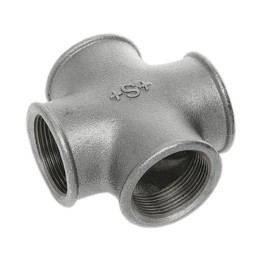 CROCE UGUALE GHISA ZINCATA D 3/4 180