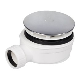 PILETTA DOCCIA RIBASSATA D 90MM COPERCHIO INOX 120MM