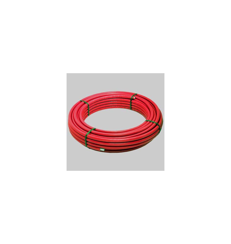 TUBO MULTISTRATO RIVESTITO ROSSO UNIDELTA - 20 x 2,0