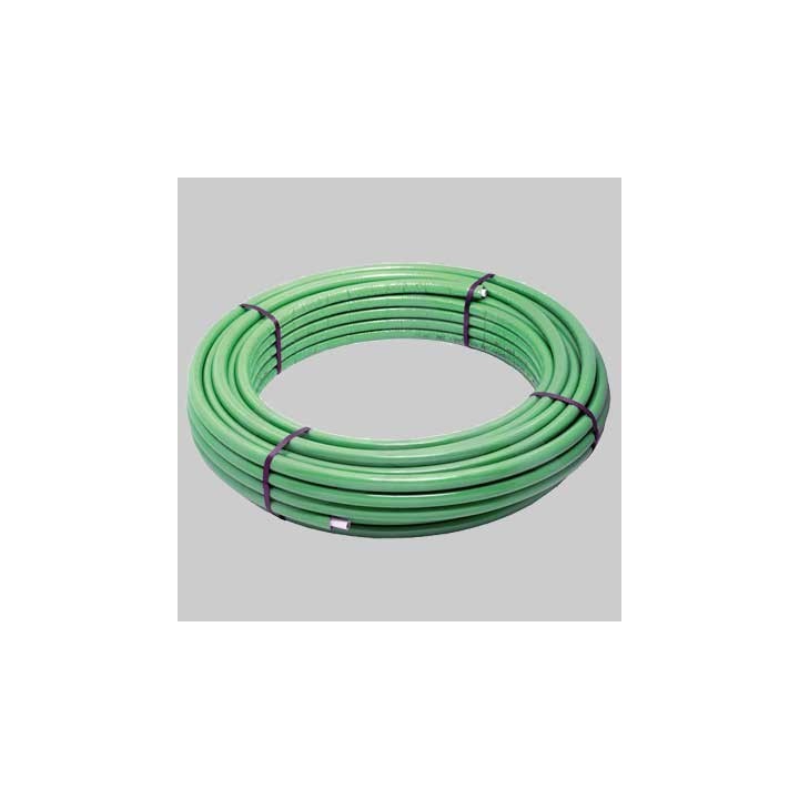 TUBO MULTISTRATO RIVESTITO VERDE PER CONDIZIONAMENTO - 20 x 2,0 SP.13