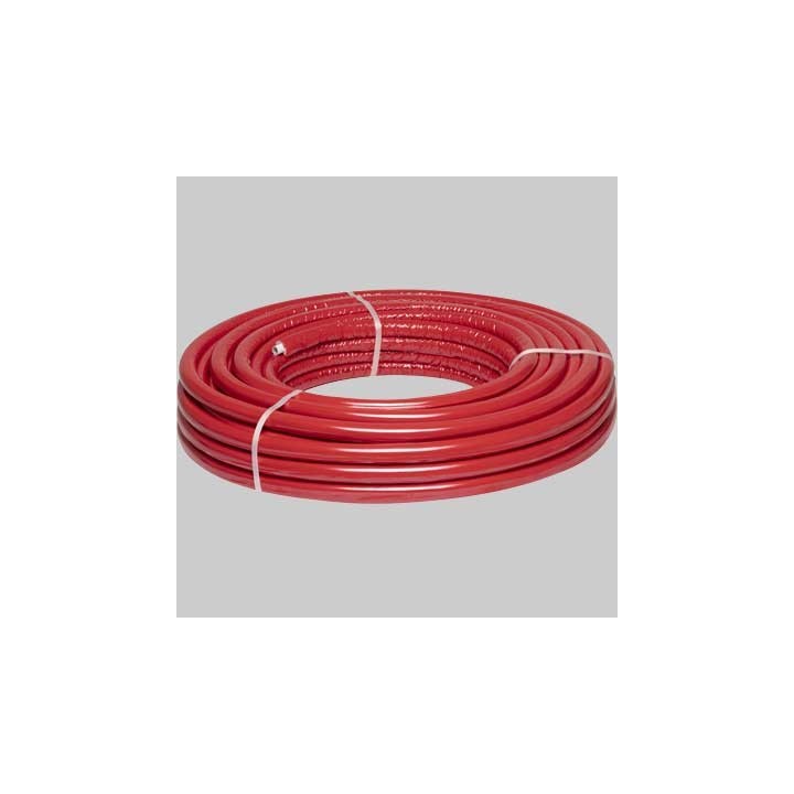 TUBO MULTISTRATO RIVESTITO ROSSO CARDINALE - 20x2