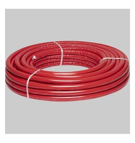 TUBO MULTISTRATO RIVESTITO ROSSO CARDINALE - 26x3
