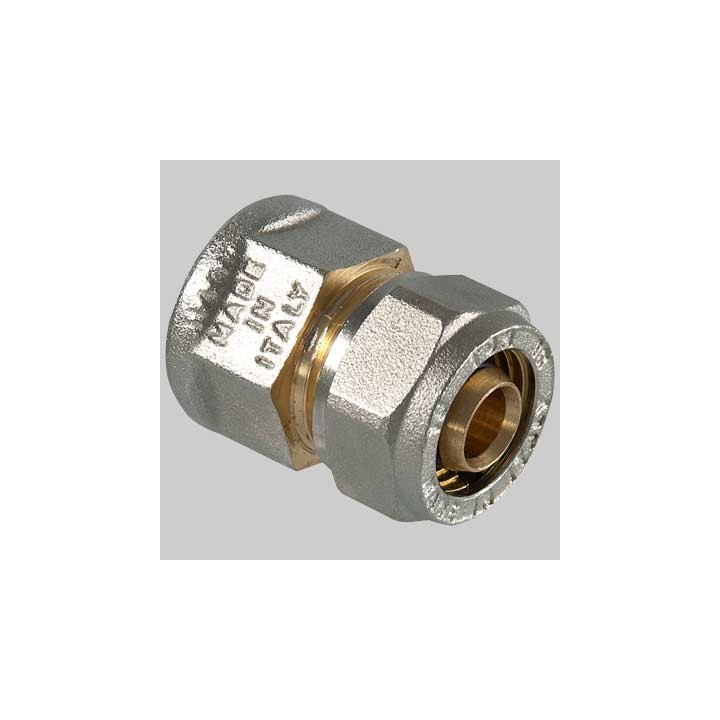 Raccordo a compressione diritto Femmina - 16 x 3/4