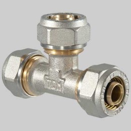Raccordo a compressione a TEE - 20 x 20 x 20