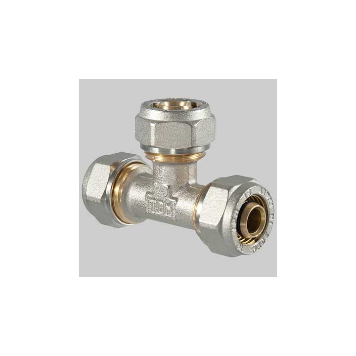 Raccordo a compressione a TEE - 26 x 26 x 26