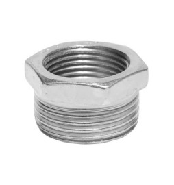 RIDUZIONE ESAGONALE MF IN ACCIAIO 1" x 3/8