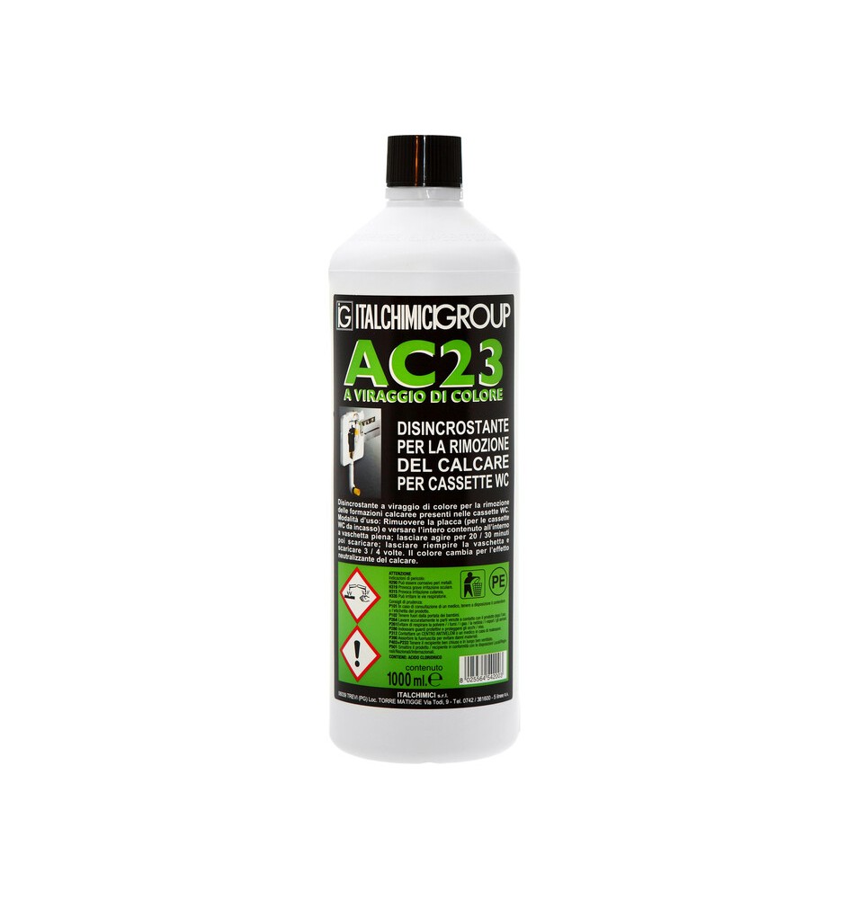 DISINCROSTANTE AC23 P/CASSETTA WC 1 L