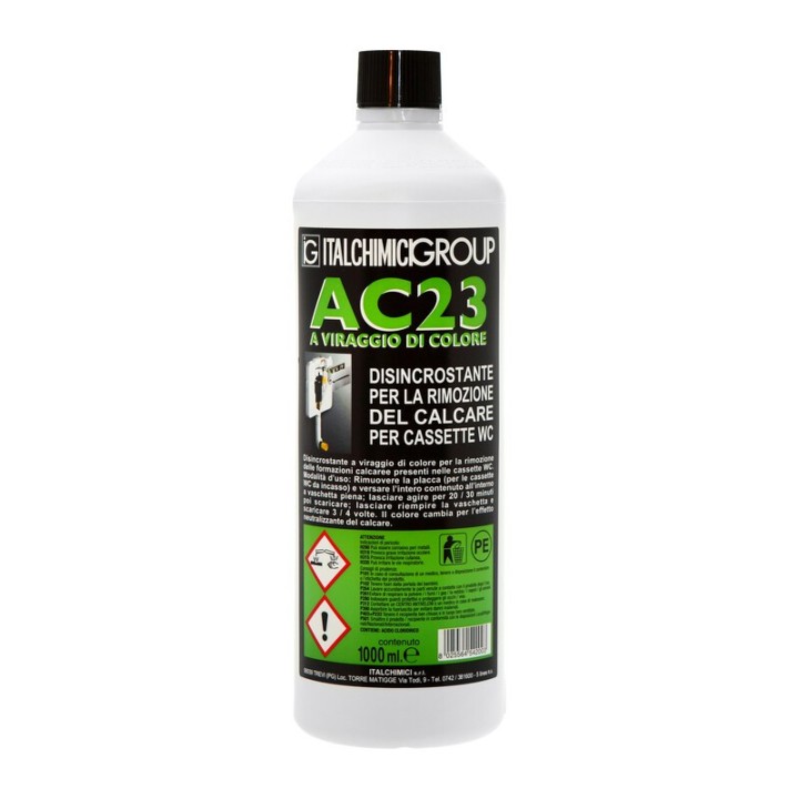 DISINCROSTANTE AC23 P/CASSETTA WC 1 L