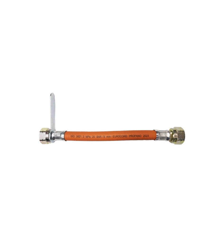 FLESSIBILE P/CENTRALINE GOMMA 50CM FEM/FEM 1/2 GAS