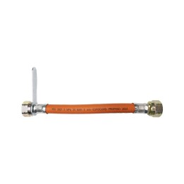 FLESSIBILE P/CENTRALINE GOMMA 100CM FEM/FEM 1/2 GAS
