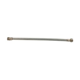 PL FLESSIBILE INOX M 1/2 F 3/8 40 CM 2 PZ