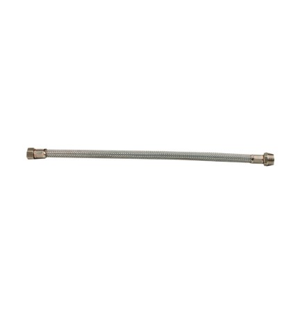 PL FLESSIBILE INOX M 3/8 F 1/2 30 CM 2 PZ
