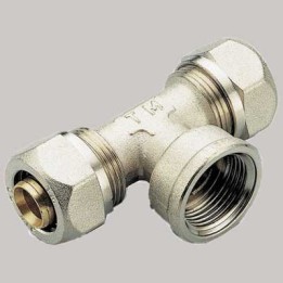 RACCORDO A TEE FEMMINA - 26 x 1" x 26