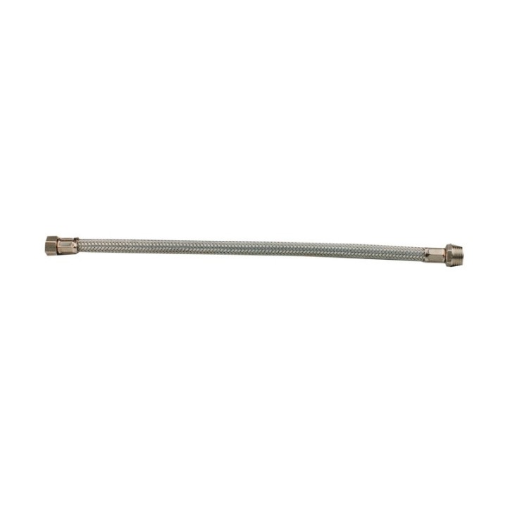 PL FLESSIBILE INOX M F 1/2 40 CM 2 PZ