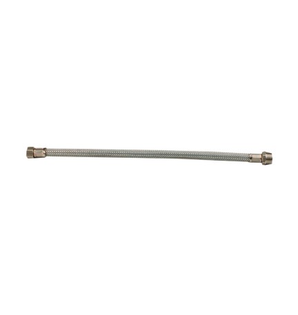 PL FLESSIBILE INOX M F 3/8 40 CM 2 PZ