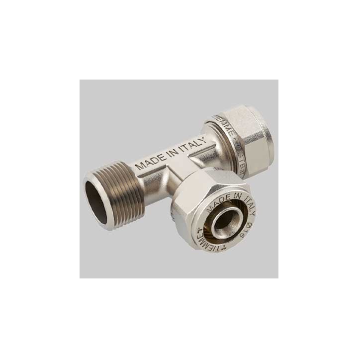 RACCORDO A COMPRESSIONE A T LATERALE MASCHIO - 20x20x3/4