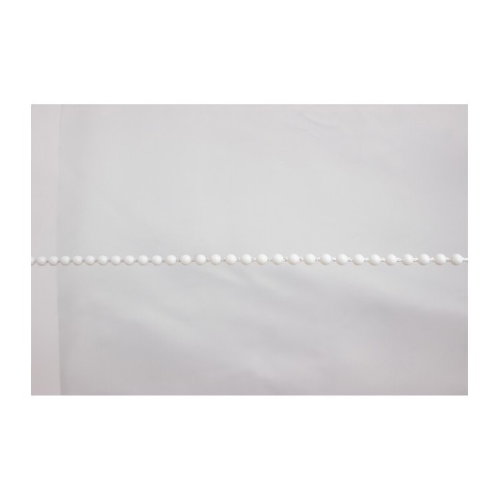 CATENA A PERLINE CROMATA 3,2 MM (2,5 M)