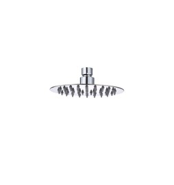 SOFFIONE DOCCIA INOX TONDO D 200 MM GROENLANDIA