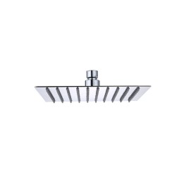 SOFFIONE DOCCIA INOX QUADRO 20X20 CM GROENLANDIA