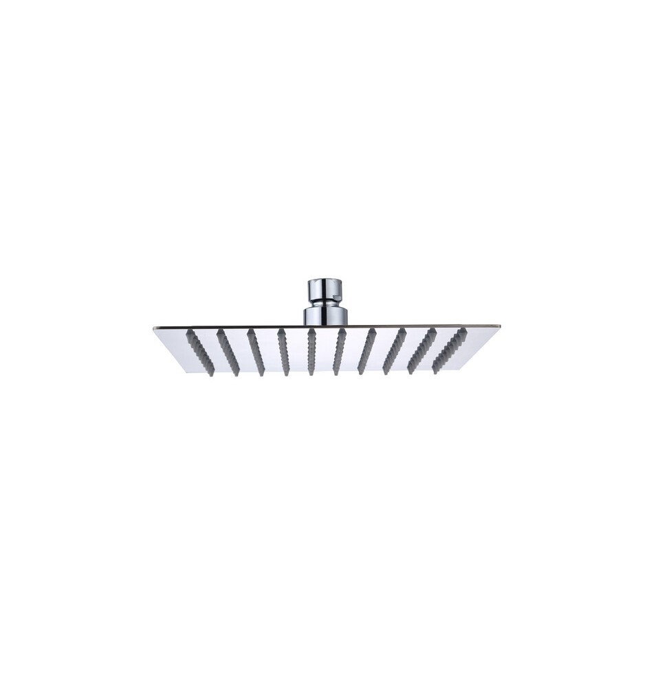SOFFIONE DOCCIA INOX QUADRO 20X20 CM GROENLANDIA