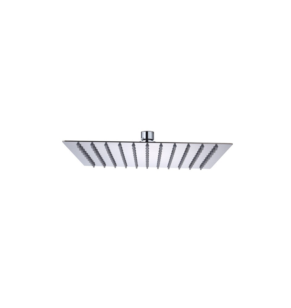 SOFFIONE DOCCIA INOX QUADRO 25X25 CM GROENLANDIA
