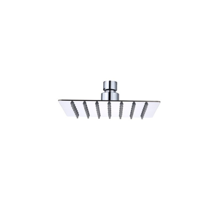 SOFFIONE DOCCIA INOX QUADRO 15X15 CM GROENLANDIA