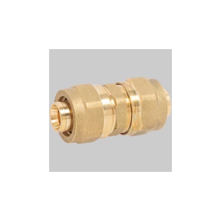 RACCORDO DIRITTO DOPPIO A STRINGERE APE - 16 x 16