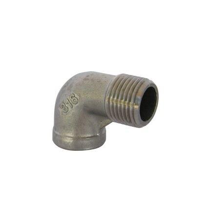 GOMITO A 90° MF ACCIAIO INOX 1/2"