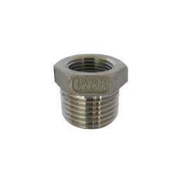 RIDUZIONE MF ACCIAIO INOX 1/2" x 1/4"