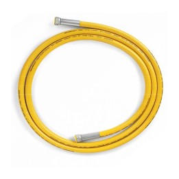 TUBO FLESSIBILE GAS 400 CM F.F.1/2 UNI15266 GIALLO