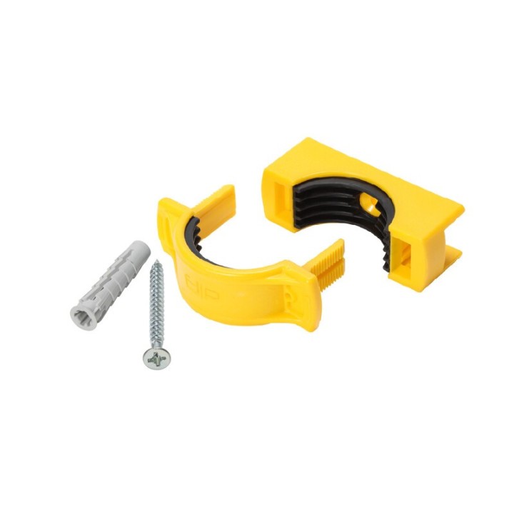 COLLARE MURALE P/TUBO GAS UNI15266 CF 2 PZ