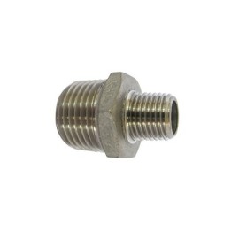 NIPPLE RIDOTTO MM ACCIAIO INOX 1/2" x 3/8"
