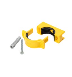 COLLARE MURALE P/TUBO GAS UNI15266 CF 3 PZ