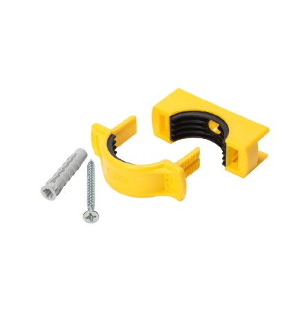 COLLARE MURALE P/TUBO GAS UNI15266 CF 3 PZ