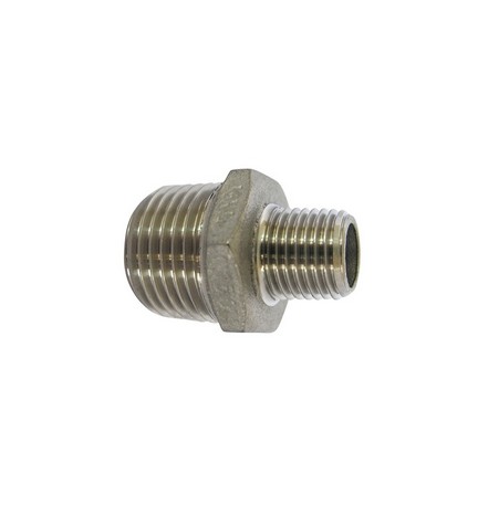 NIPPLE RIDOTTO MM ACCIAIO INOX 1" x 1/2"