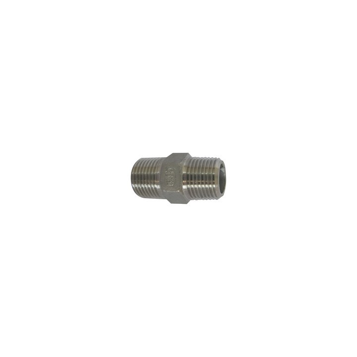 NIPPLE MM ACCIAIO INOX 1/2"