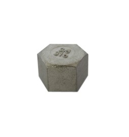 CALOTTA ESAGONALE ACCIAIO INOX 3/8" -CONF