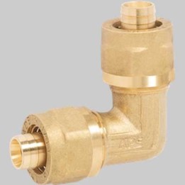 RACCORDO CURVO DOPPIO A STRINGERE APE - 20 x 20