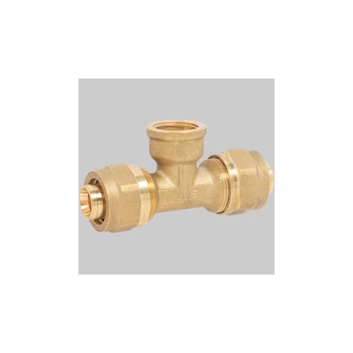 RACCORDO A TEE FEMMINA A STRINGERE APE - 20 x 3/4 x 20