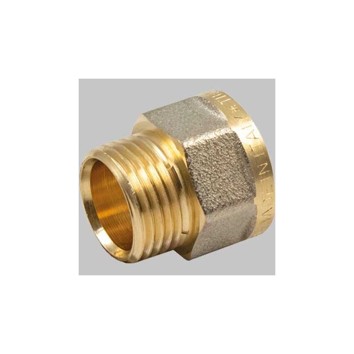 RACCORDO DIRITTO FEMMINA - 1/2 x 3/4 - 18