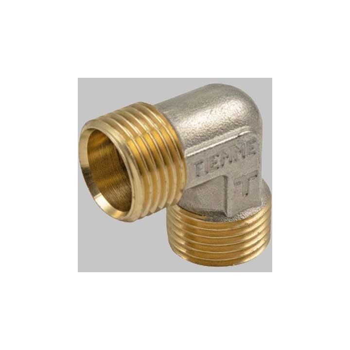 RACCORDO CURVO DOPPIO - 1/2 - 16 x 1/2 - 16