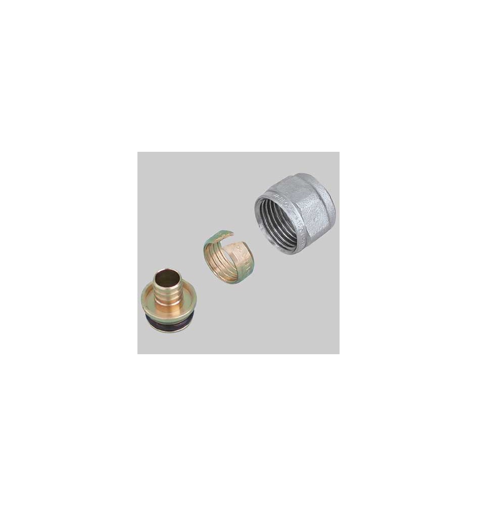 ADATTATORE PER TUBO PEX - 18 x 2,5 attacco 3/4 x 18